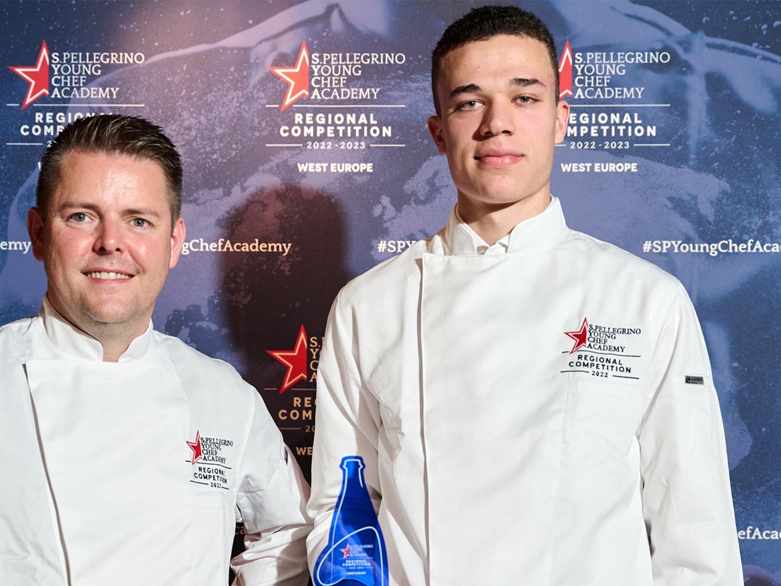 Sternekoch Stefan Heilemann mit Raùl Garcia.