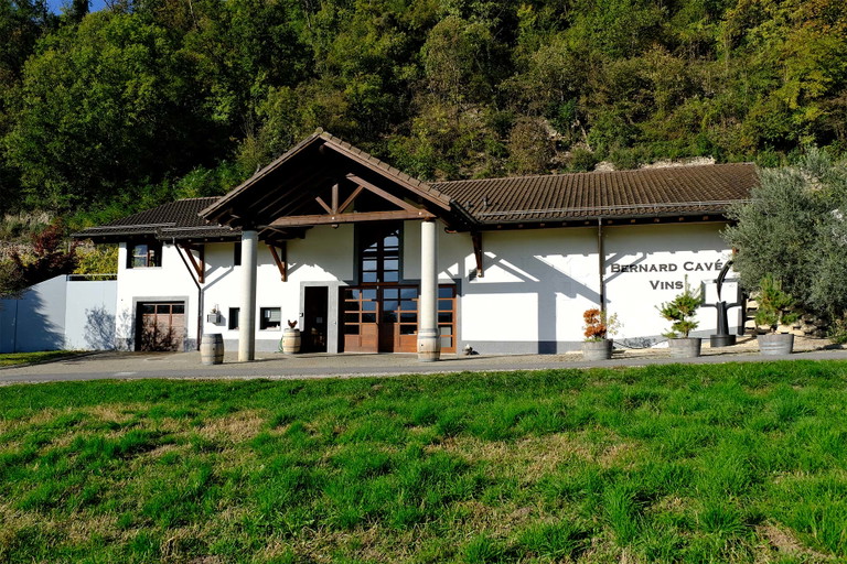 Das Weingut von Bernard Cavé in Ollon.