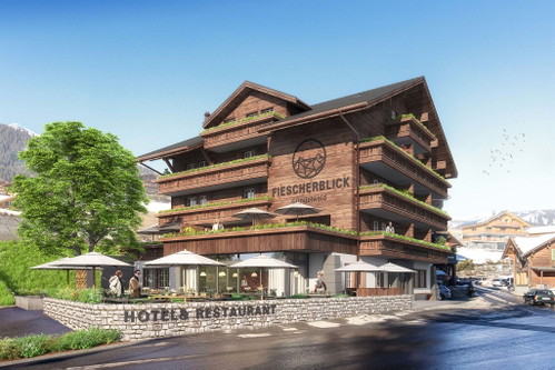 Das «Hotel Fiescherblick» in Grindelwald eröffnet am 22. Dezember 2022.