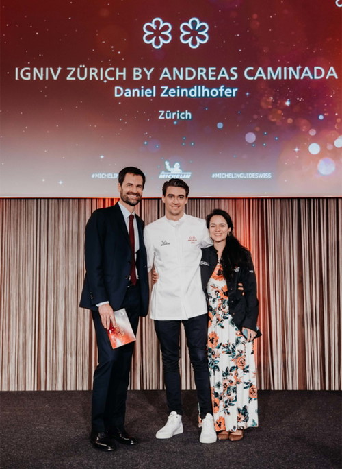 Daniel Zeindlhofer and Ines Triebenbacher from Zurich's Igniv.
