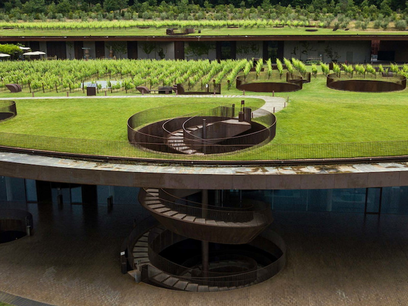 Antinori nel Chianti Classico in Tuscany wurde zum besten Weingut der Welt ernannt.