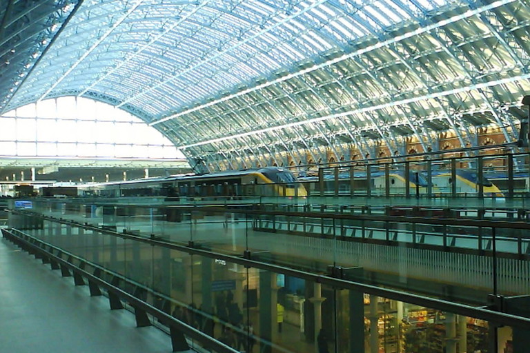 St. Pancras station, London.