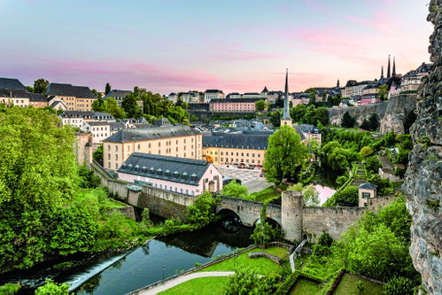 Das Viertel Grund in der Unterstadt liegt direkt am Flüsschen Alzette. Ein perfekter Ort für Spaziergänge.