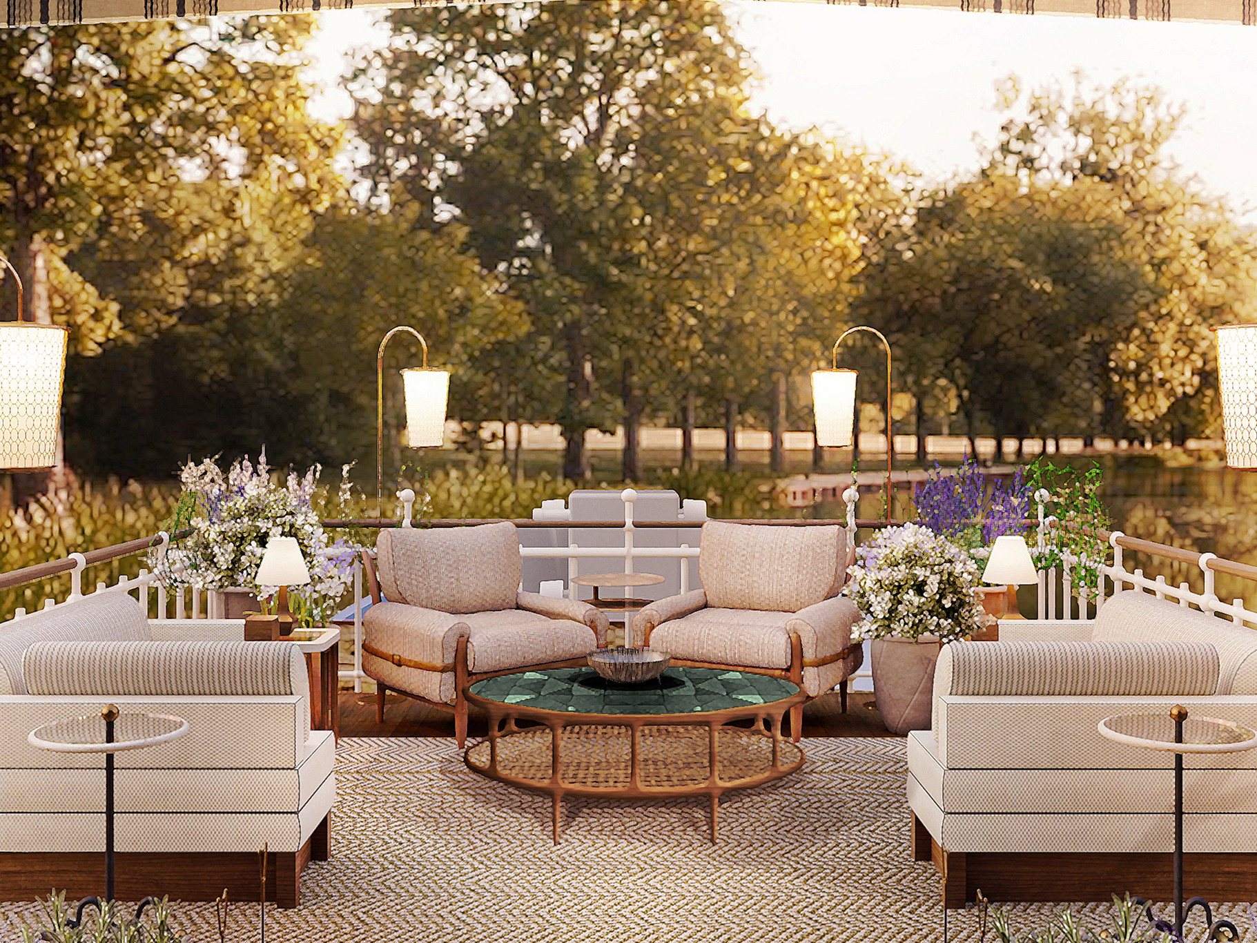 The new luxury vessel launches next May.