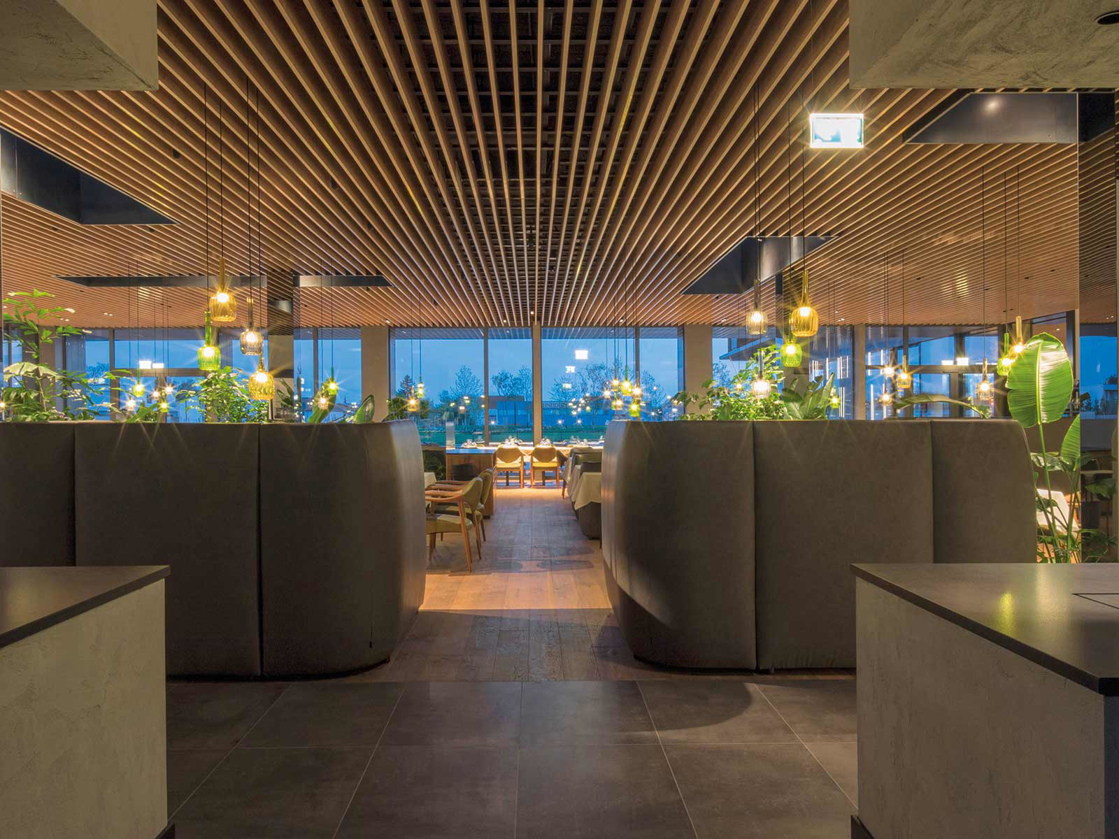 Mit »The Resort« bekam Andau ein luxuriöses Hotel und das spannende »Infinity«-Restaurant.