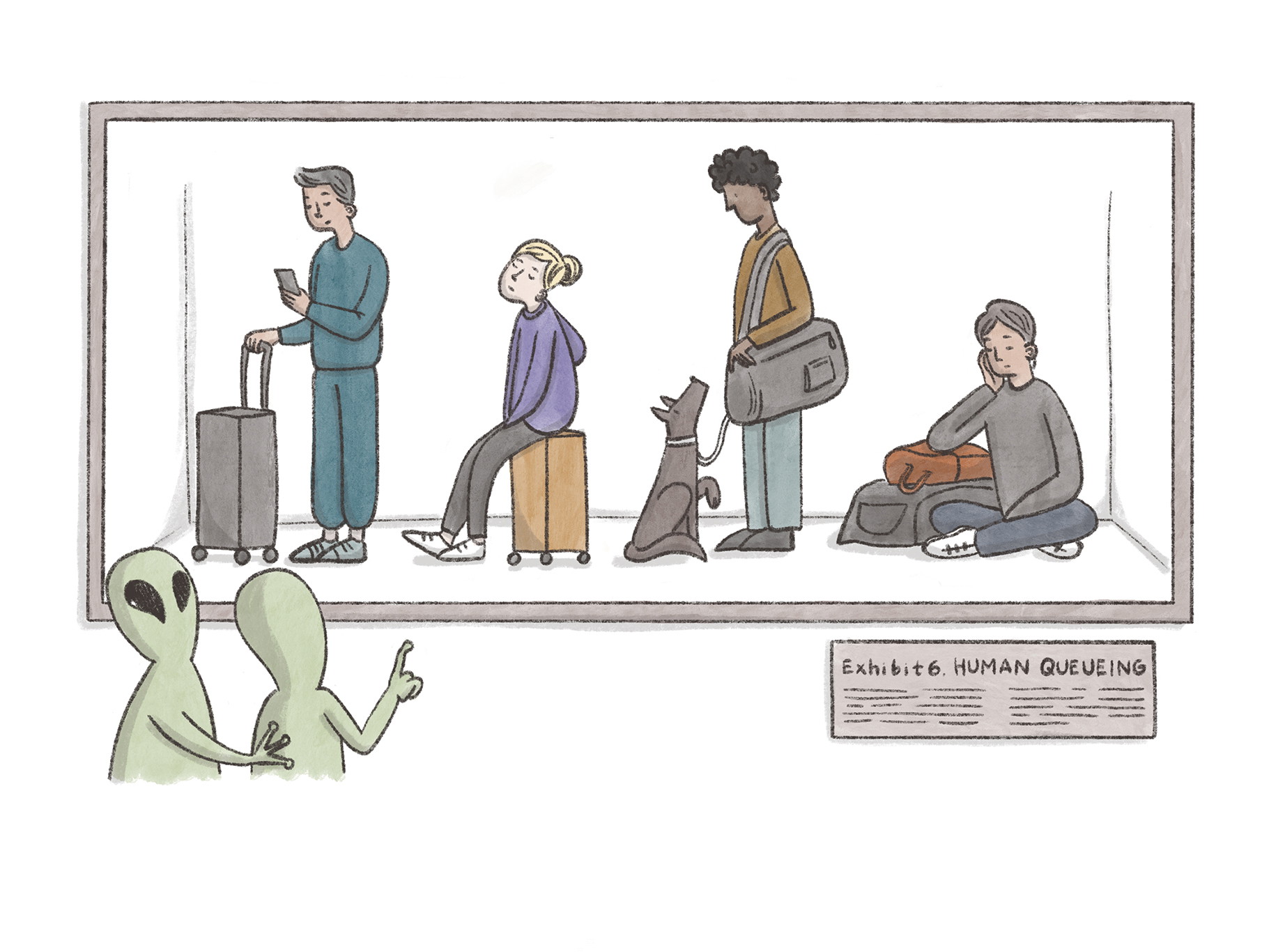 Why are the British so keen on queueing?