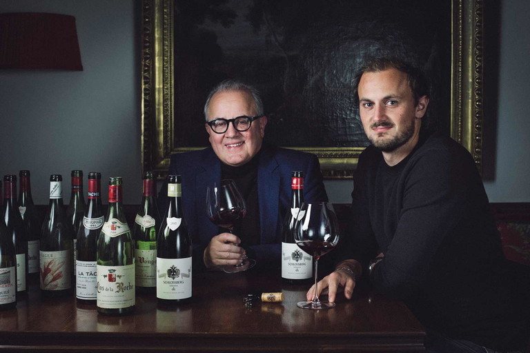 Fritz Keller und Sohn Friedrich, der inzwischen das Weingut leitet.