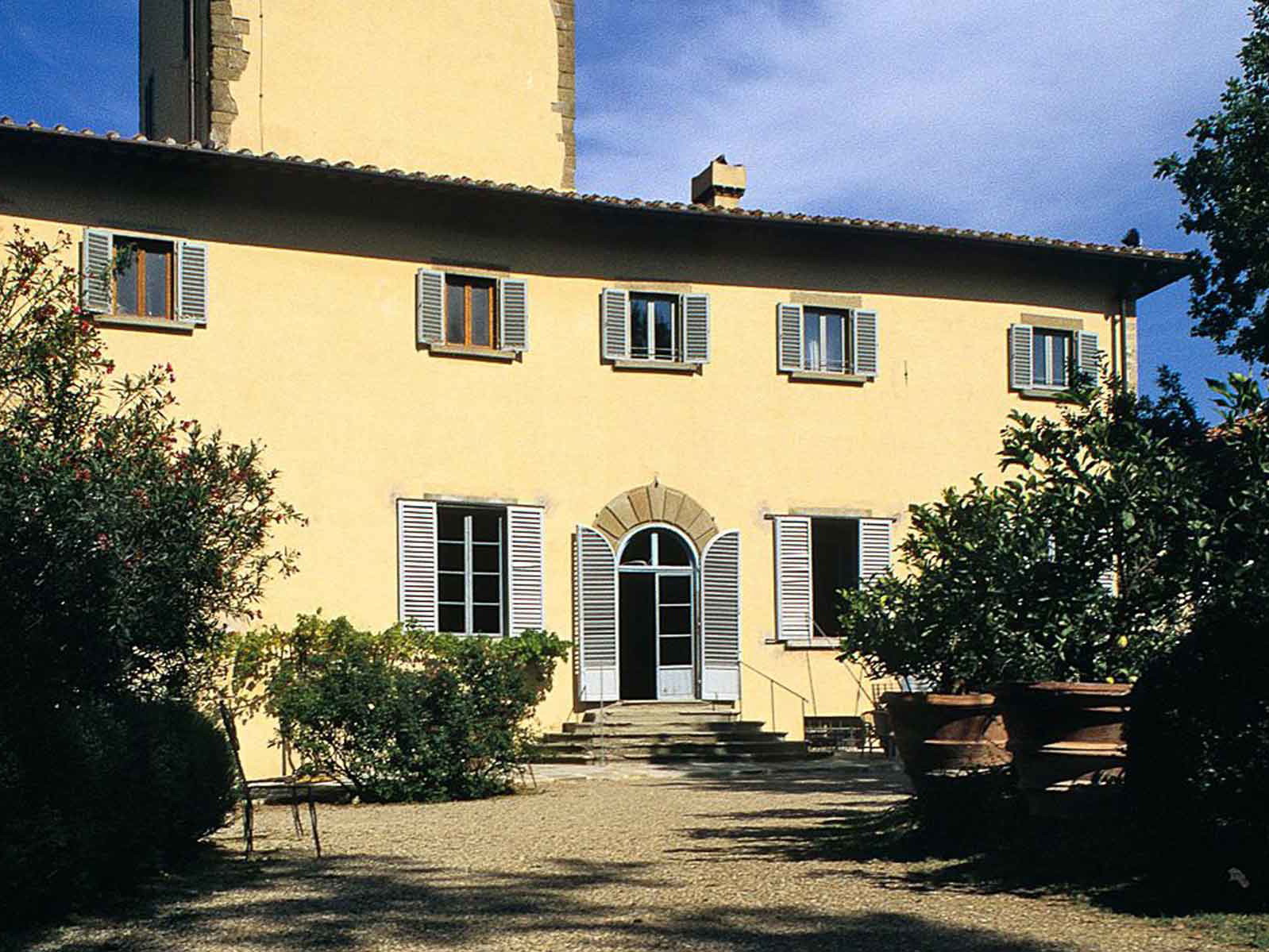Selvapiana's villa and garden