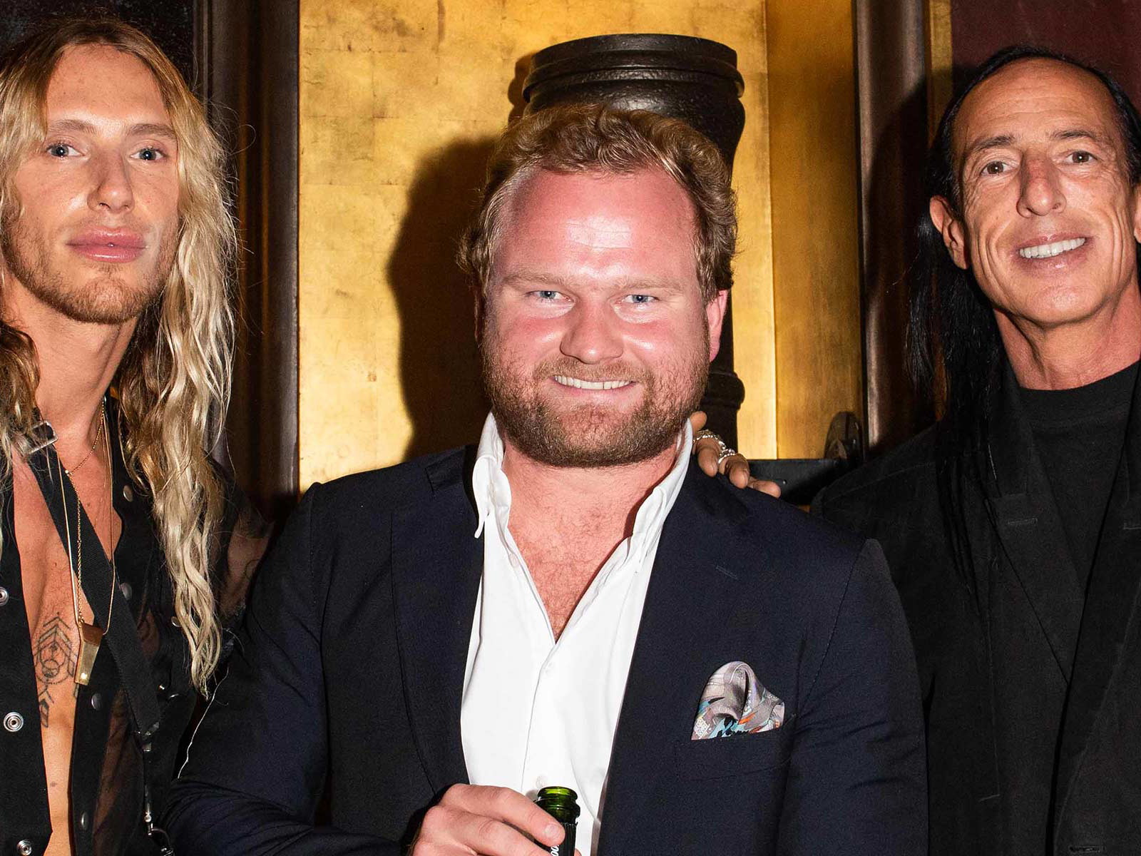 Tyrone Dylan Susman,Konstantin Wolf und Rick Owens