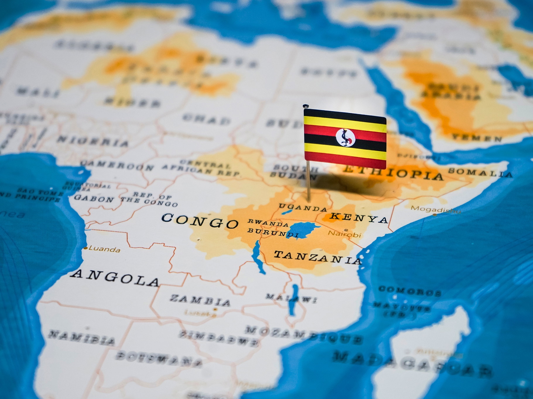 Uganda had to impose a lockdown.