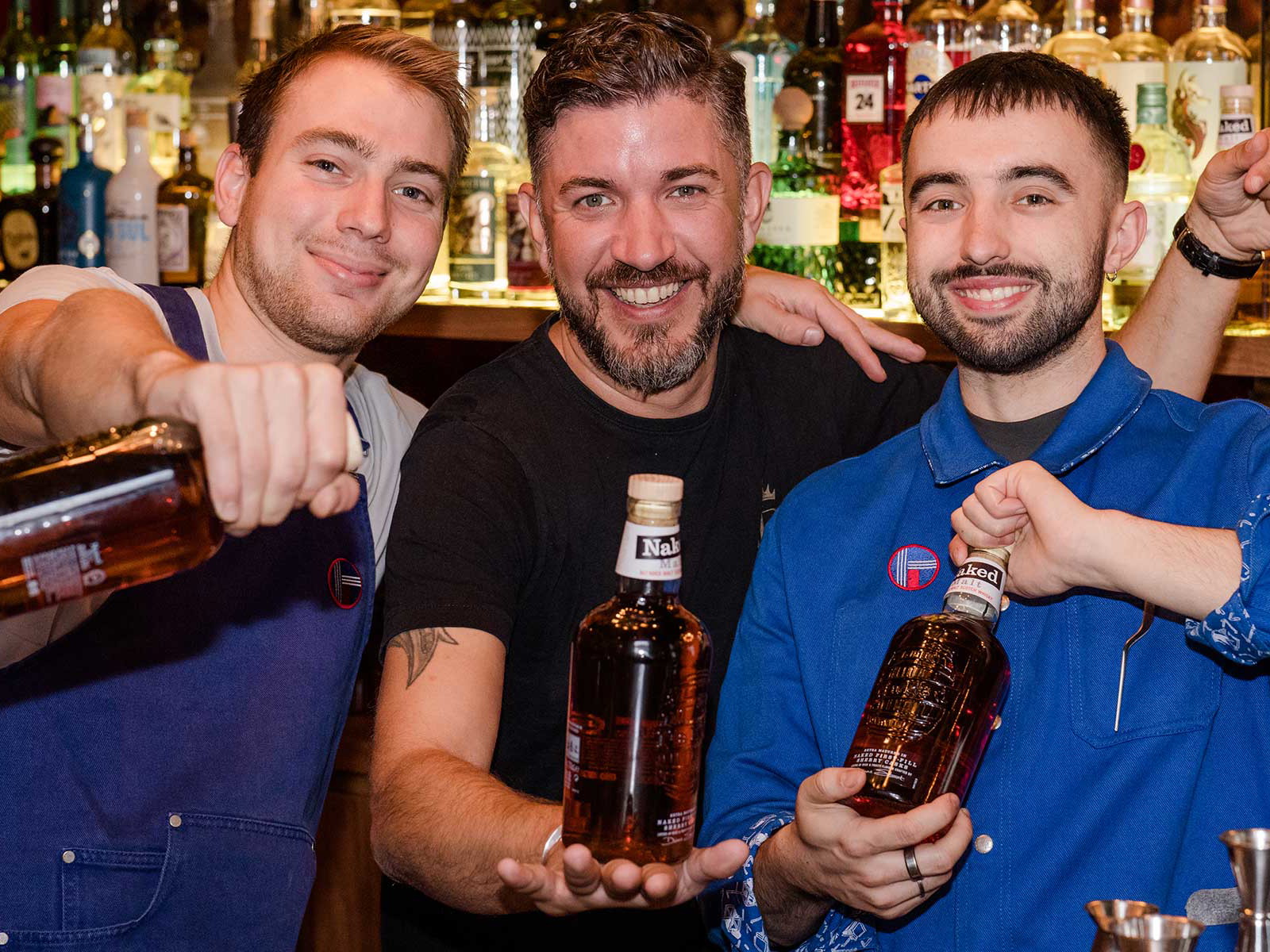 Victor Kernevez, Damir Busic und Barney O’Kane