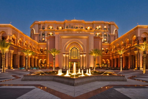 Delicacies with gold dust at Emirates Palace&nbsp;in Abu Dhabi.