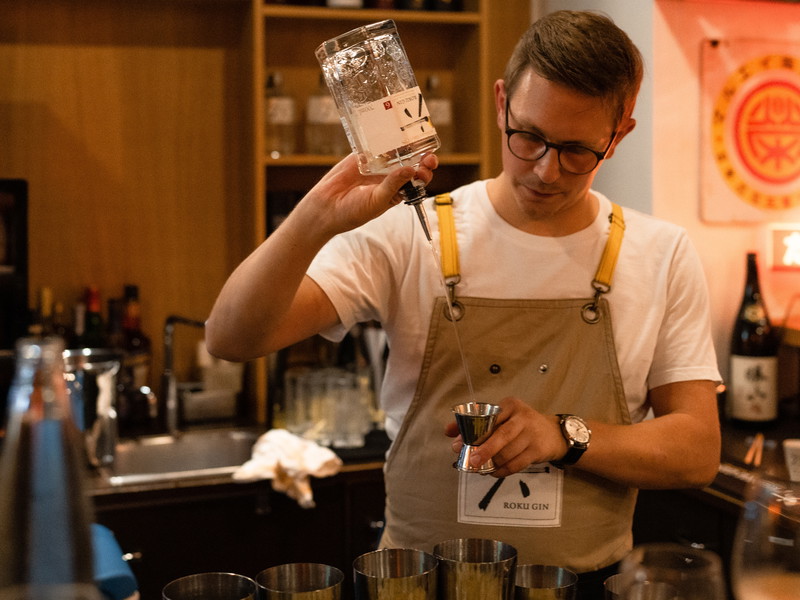 Roku Gin-Ambassador Günther Strobl.