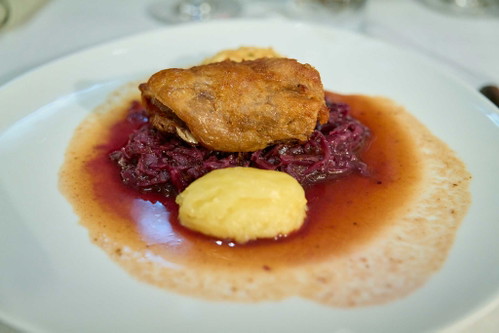 Gänse-Keule gebraten