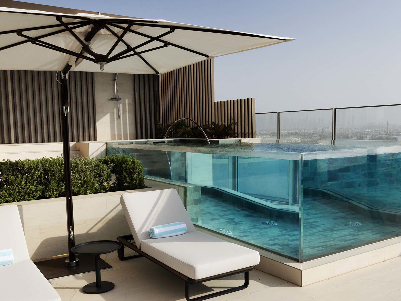 The Atlantis The Royal suites and signature penthouses have private infinity pools.