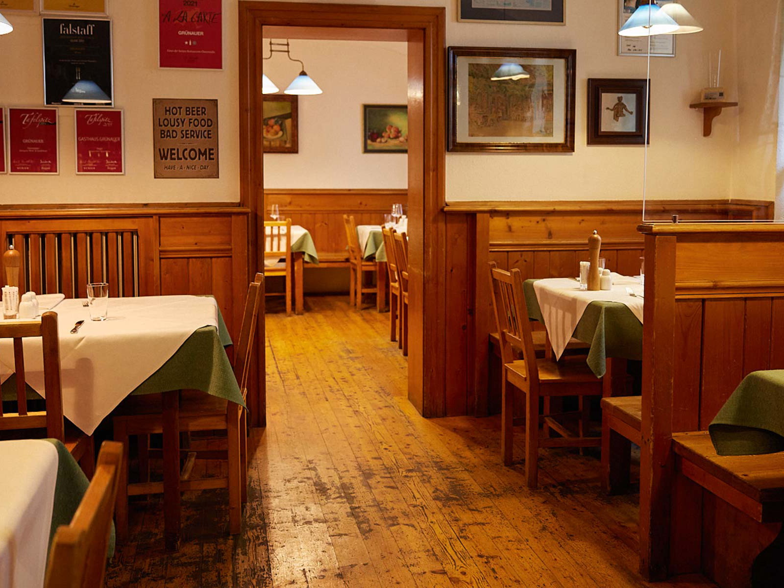 Der »Grünauer« – seit Jahrzehnten ein Gasthaus, das in einer eigenen Liga spielt.