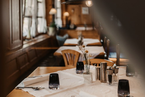 The Happy Filzmoos hotel sources many of the ingredients for the regional cuisine in the Happy Stubn&nbsp;restaurant locally.&nbsp;