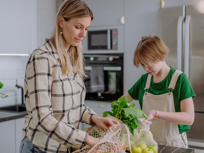 Food waste reduction begins at home.