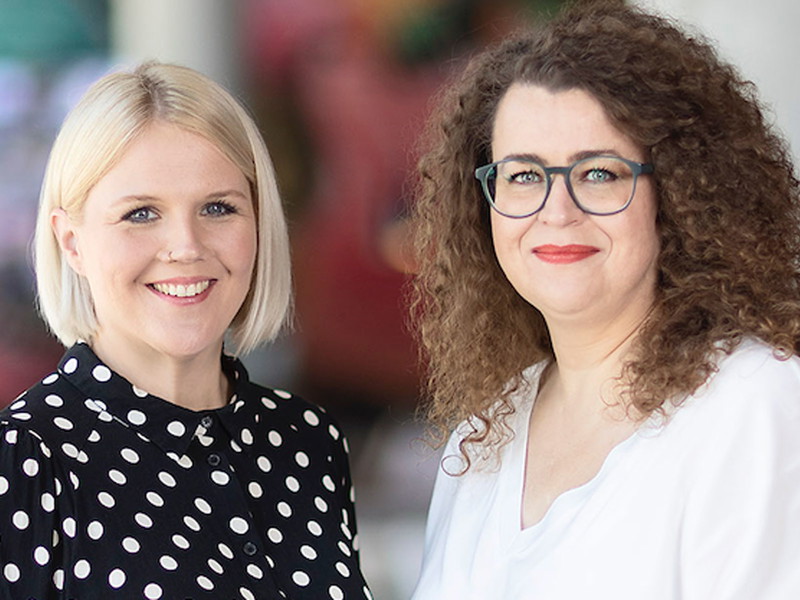 Nina Streiterund Kathrin Fleischer.
