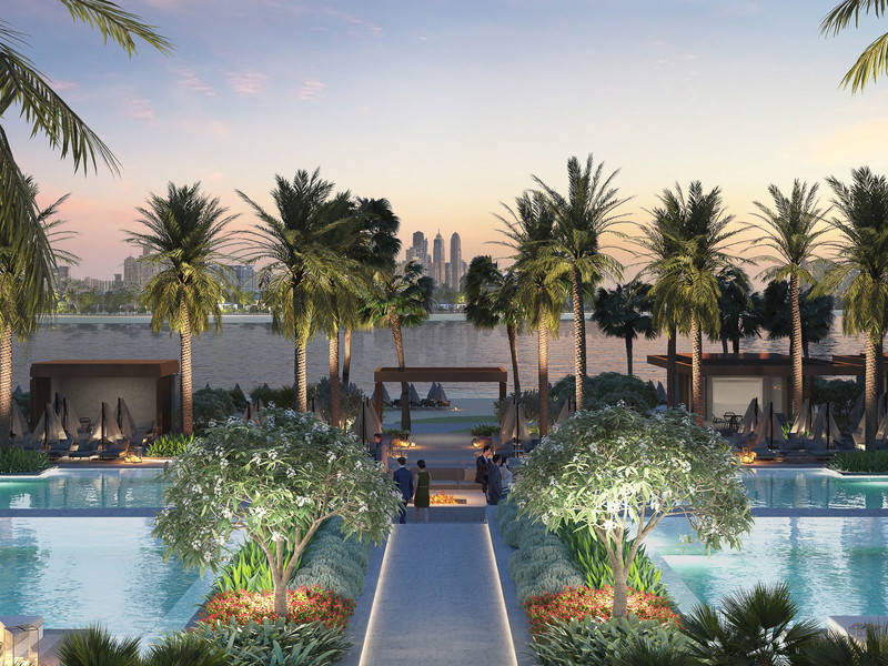 So sieht der erste Pool- und Strandclub von Nobu Hospitality aus.