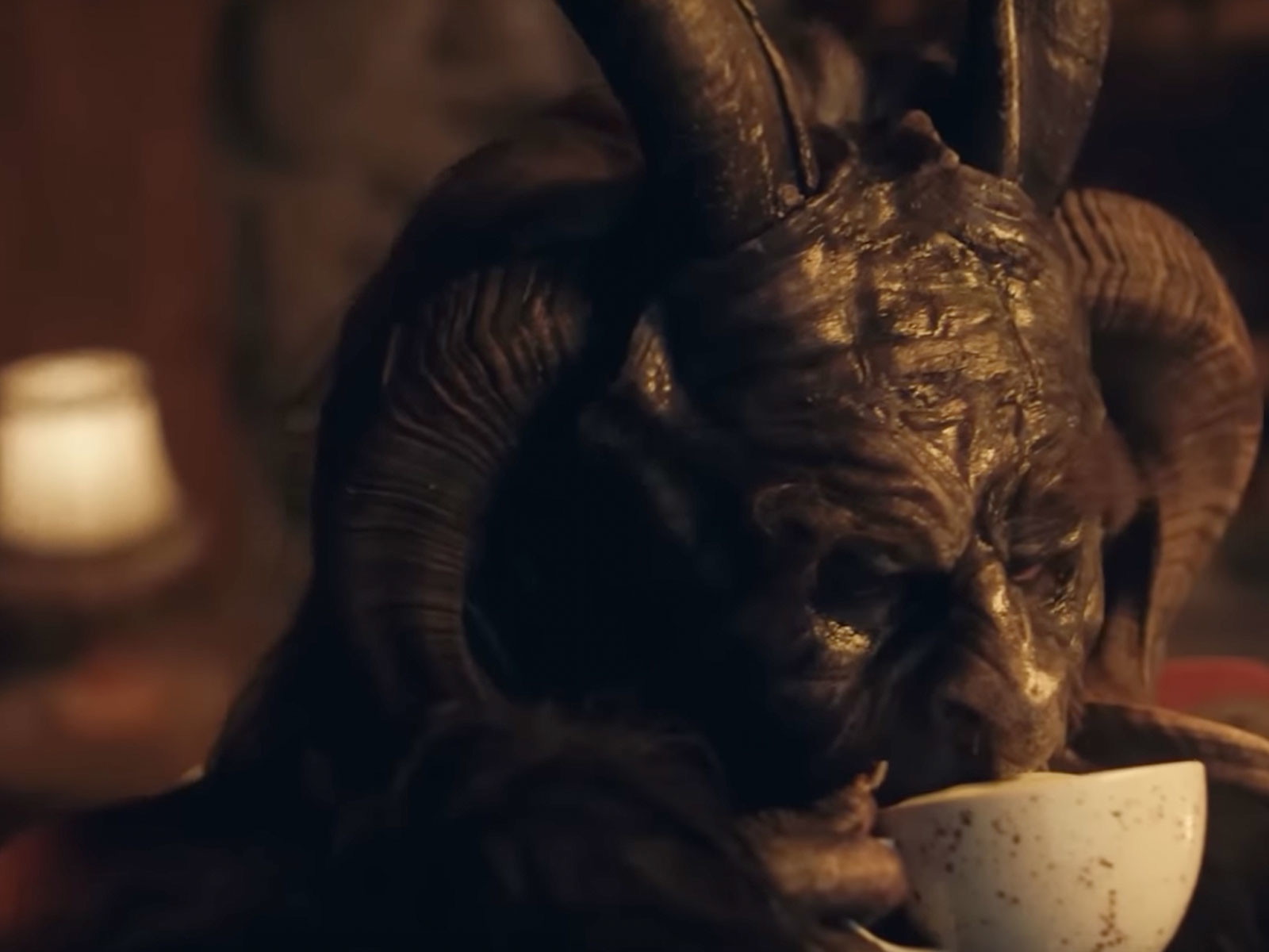Der Krampus steht wohl auf Hafermilch.