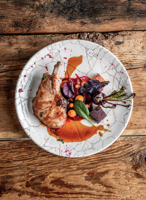 Fritz &amp; Friedrich, the à la carte restaurant of the Rigele Royal hotel, focuses is on Asian-alpine combinations.