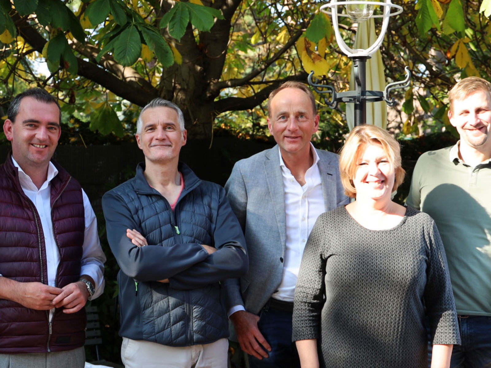 Von links: Andreas Wickhoff, MW, Mag. Herbert Oschep,&nbsp;Hermann Botolen, Hermann Lankmaier,&nbsp;Anne J. Thysell,&nbsp;Wolfgang Kneidinger, Konstantin Schindlmaißer.