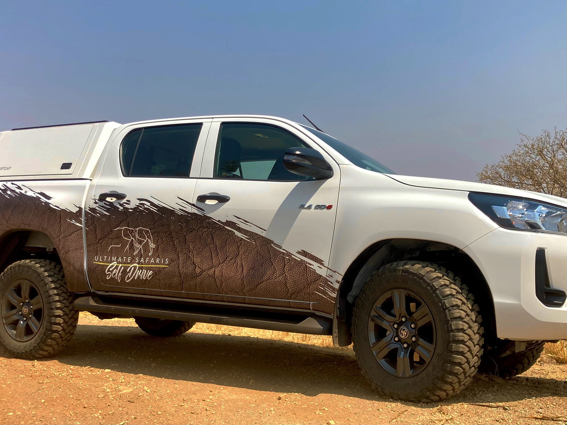 Self-drive vehicle by Ultimate Safaris in Namibia.