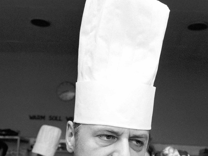 Der junge Werner Matt.