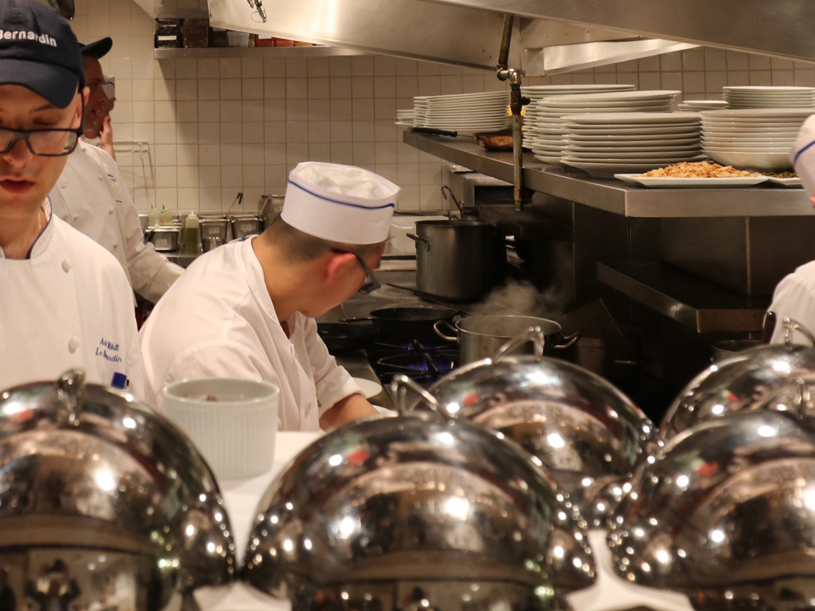 The kitchen at&nbsp;Le Bernardin in New York.&nbsp;