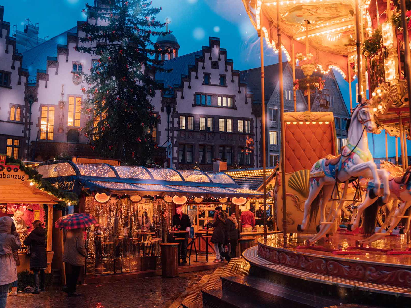 In Norddeutschland gibt es eine bunte Vielfalt großer und kleiner Weihnachtsmärkte.
