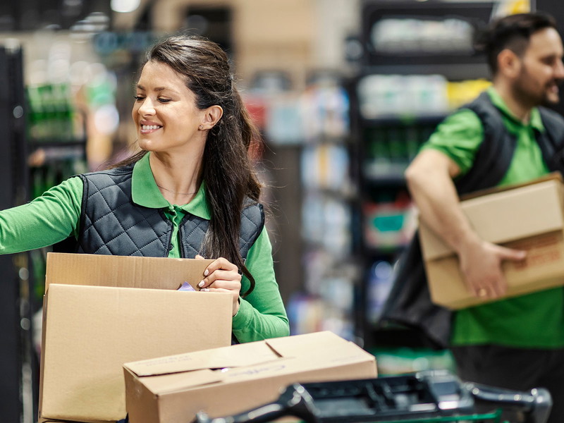 Ein Supermarkt bietet bis zu 10.000 Produkte – besonders nachhaltig ist das laut der »Umweltberatung« nicht.