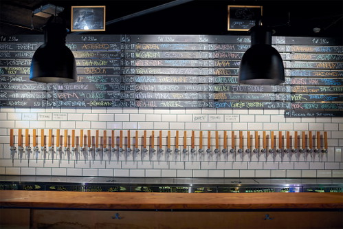 Das «Bierrevier» findet man in der Basler Markthalle. 