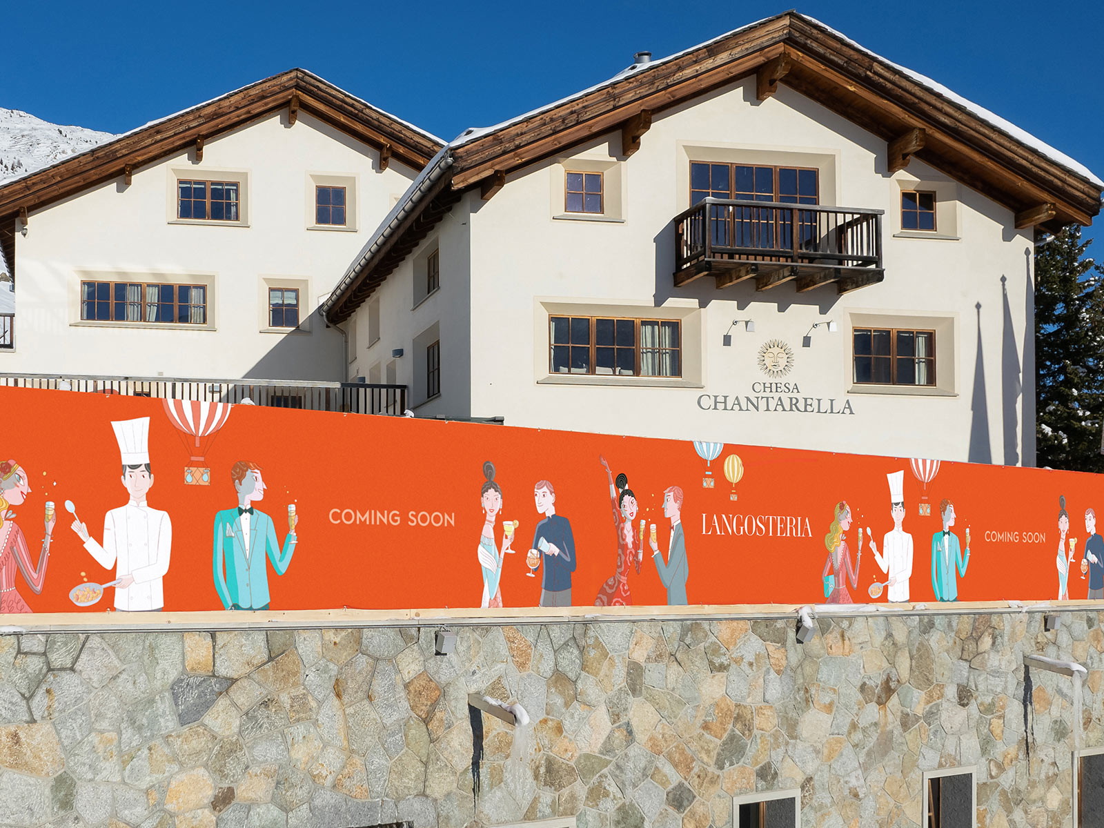 Die neue «Langosteria» in der&nbsp;«Chesa Chantarella» in St.&nbsp; Moritz.