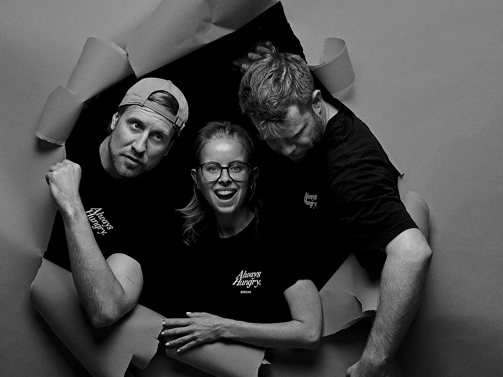 (V.l.n.r.) Hinnerk Clausen, Melanie Greim und Robert Schlesinger erzählen in «Faces of Gastronomy» kulinarische Zeitgeschichte.