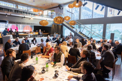 Der Bildnverkostung im »Fux Restaurant«