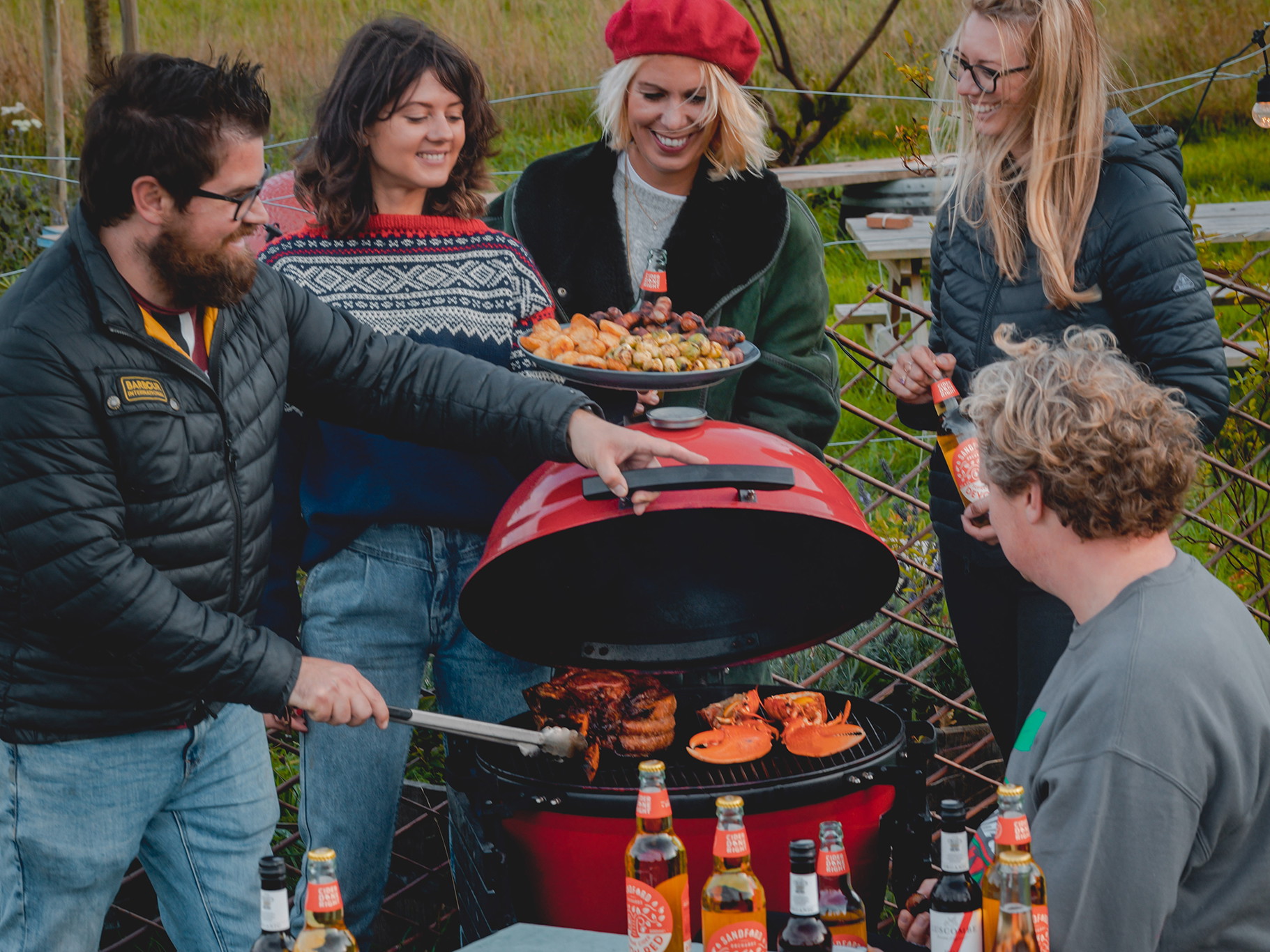 What about adding the BBQ to the Christmas festivities?