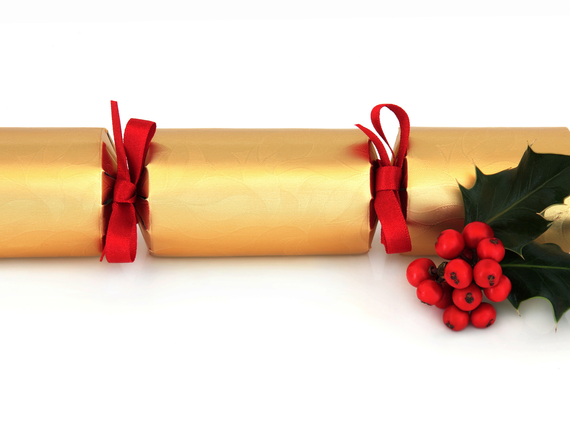 Christmas cracker, a British tradition.