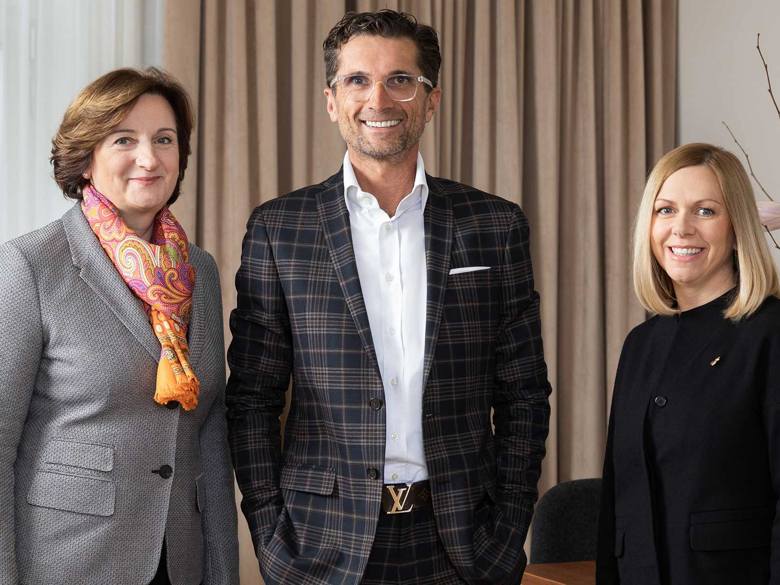 Andrea Fuchs, Norbert Winkelmayer und Vesna Prokic
