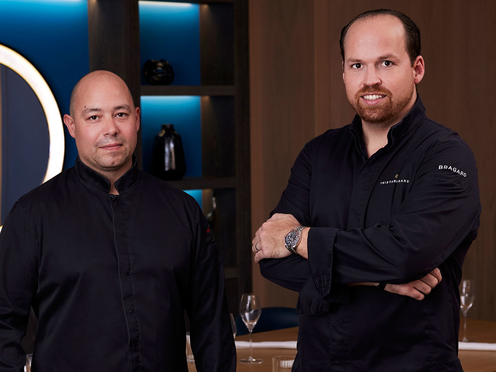 Küchenchef Timo Steubing und Tristan Brandt freuen sich auf die Eröffnung des »Tambourine Room« in Miami.