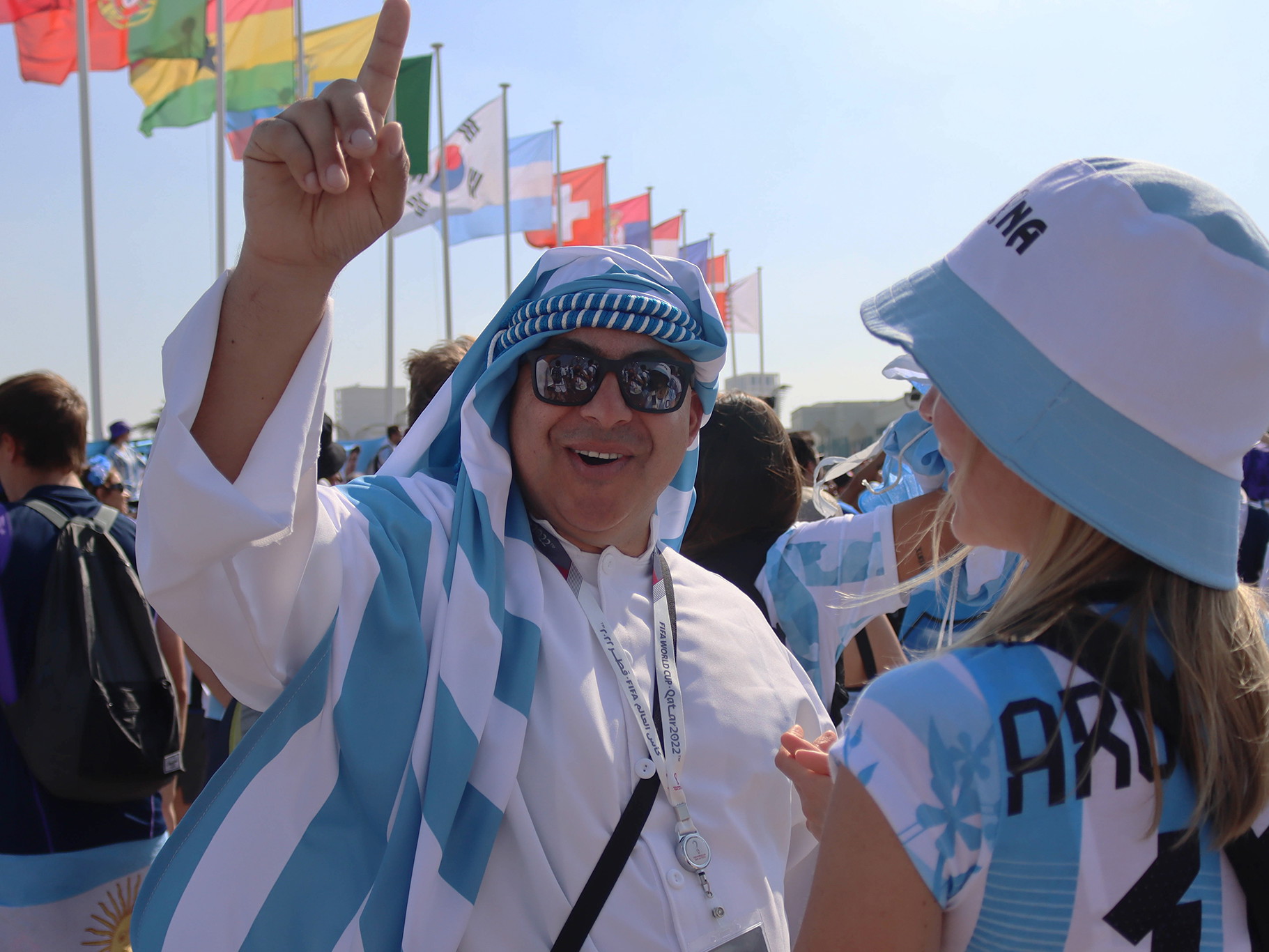 More than 1.4million visited Qatar during the World Cup.