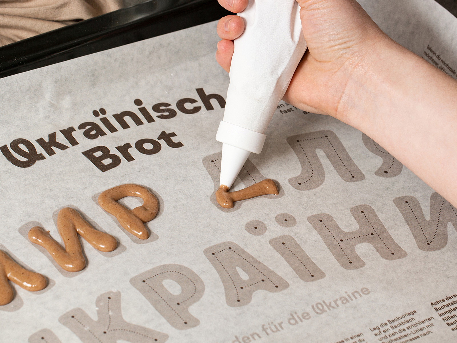 Heuer landet auch »Ukrainisch Brot« am Keksteller.
