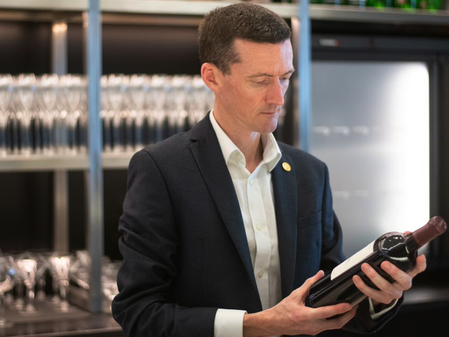 Tim Jackson, British Airways´ Master of Wine.