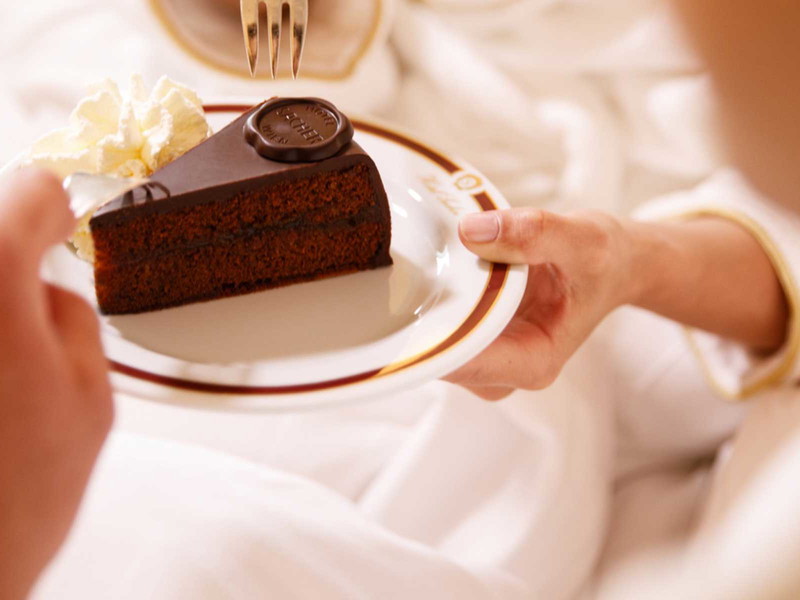 Eine schokoladige Legende: Die »Sacher Torte«.