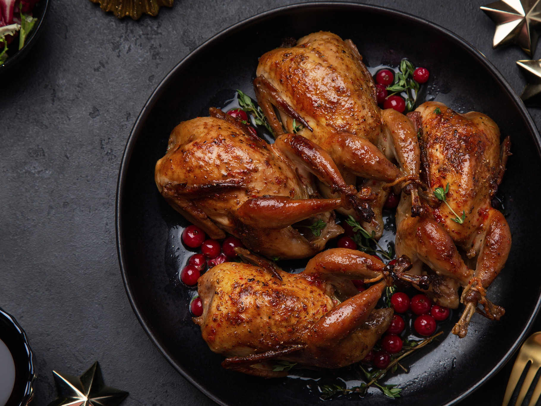 &nbsp;Quails are delicate in texture, with a subtle sweetness that is barely gamey.