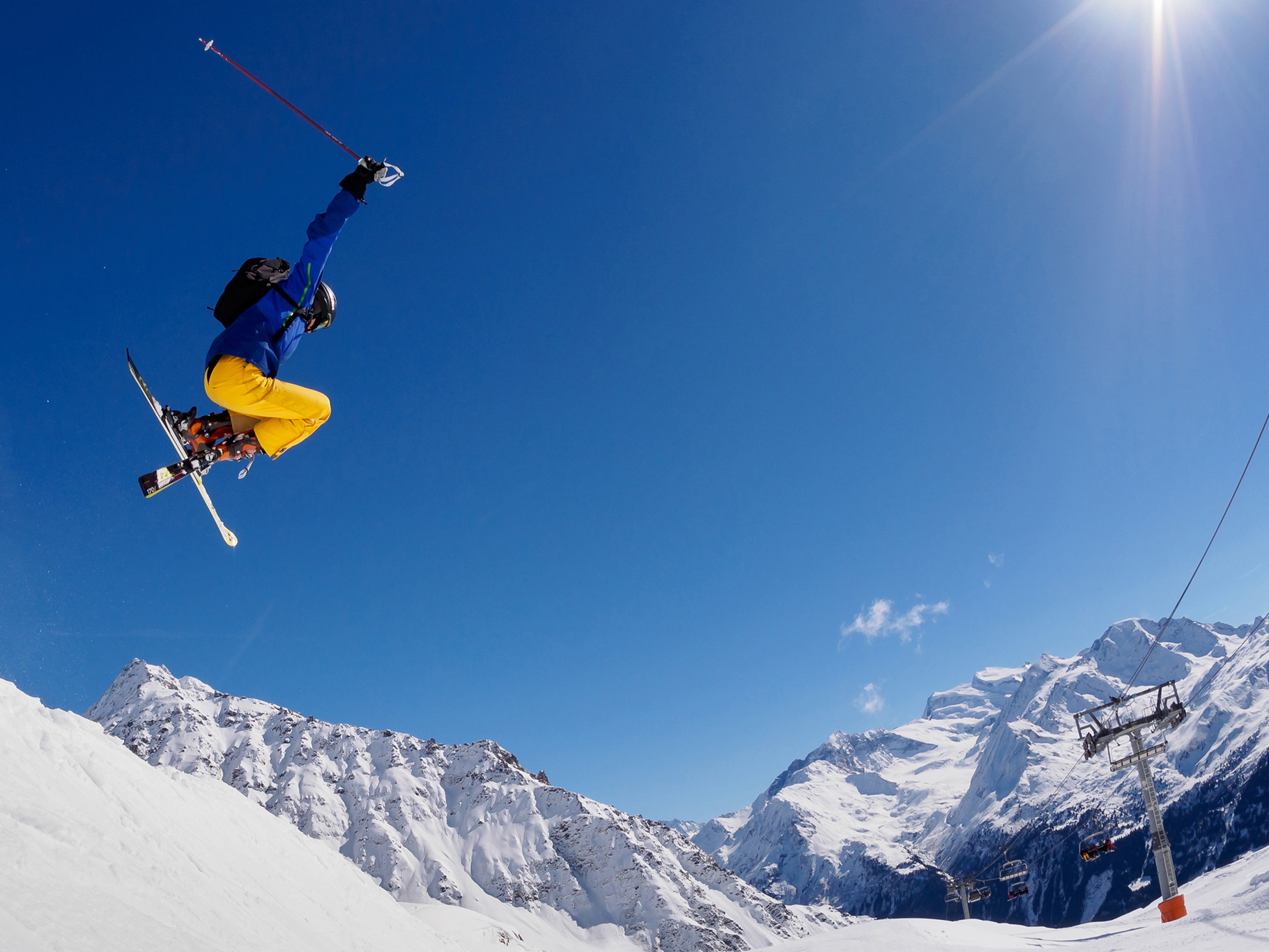 Verbier, Switzerland, has the perfect combination of conditions for skiing.