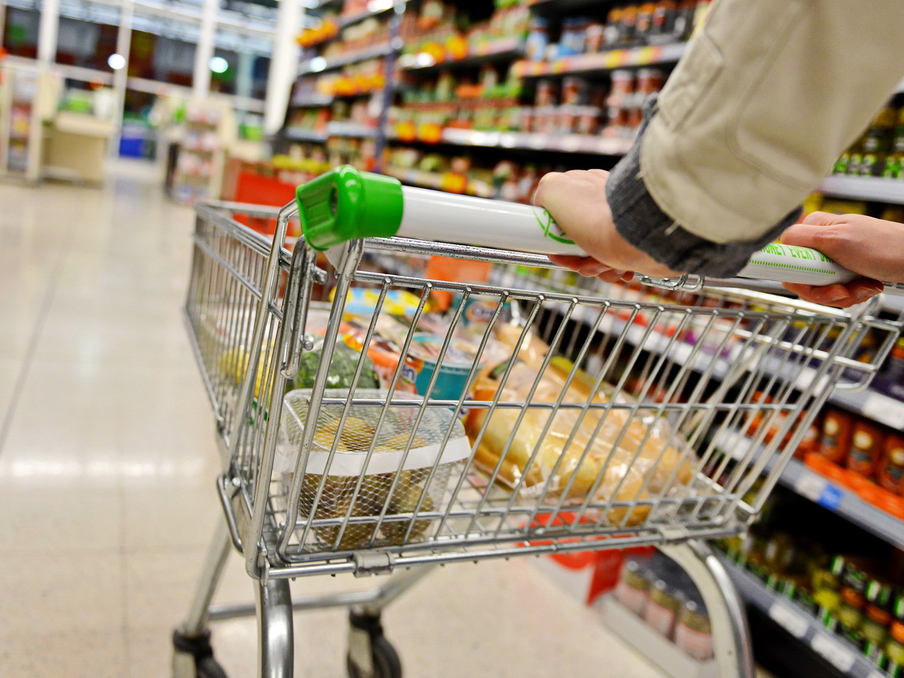 Food inflation in the UK is now at 12.4 per cent.