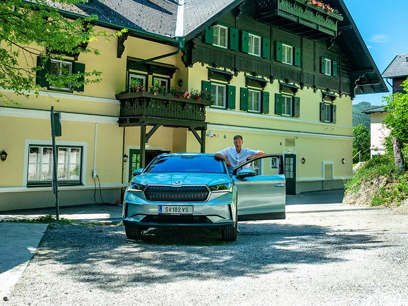 Auf Genusstour mit dem neuen&nbsp;ŠKODA ENYAQ iV
