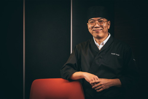 Küchenchef Yusuke Sasaki.