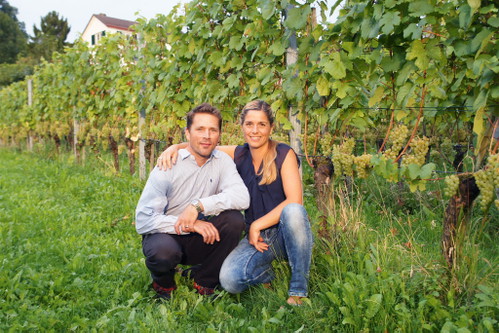 Diederik und Patricia Michel vom Weingut Diederik arbeiten erfolgreich mit der Piwi-Sorte Souvignier Gris.
